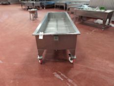Comat CSDR30.40 Stainless Steel Curd Drainage Maturation Trough