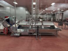 COMAT MPR42CIP Stainless Steel Pre-Hardening CIP Cheese Cooling Tunnel