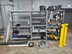 (4) Six Tier Shelving Unit