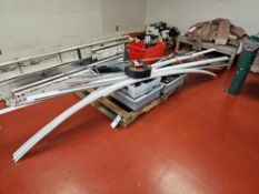 Pallet of Conveyor Guard Rails and Parts