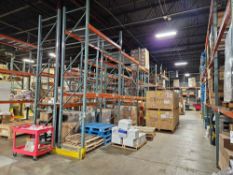 75 Ft L x 16 Ft H Teardrop Pallet Racking