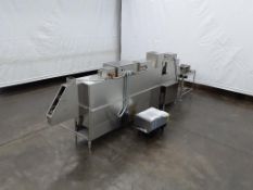 Insinger TRAC 878 Automatic Stainless Steel Triple Tank Tray Washer With TD 321-2 Tray Dryer