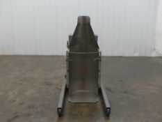 Hercules HI-112-SP Stainless Steel Hydraulic Barrel Dumper