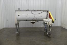 Young 34 Cu Ft Stainless Double Ribbon Blender w 10 HP Motor