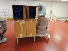 Lot of Blue Conveyor Belting and Misc items