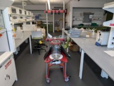 Ace Glass Inc. Mobile Modular Stand for Reactors and Vessels