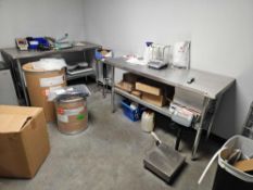 2 Stainless Steel Prep Tables