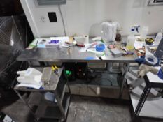Stainless Steel Prep Table