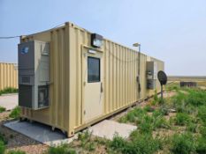 2017 Mobile Office Shipping Container w/ 2 Ton Heat & Air