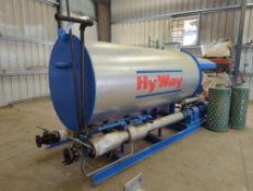2.3 MM BTU Hy-Way HYFG0-280 Hot Oil Heater