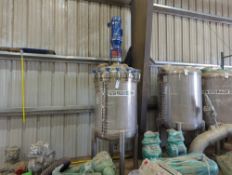 Holloway America 200 Gallon Stainless Steel Non-Jacketed Tank
