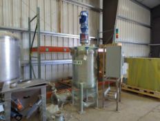 Holloway America 100 Gallon Stainless Steel Non-Jacketed Tank