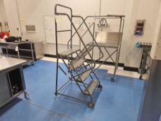 TriArc Rolling Platform Ladder