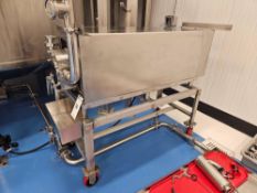 7.5 Hp Alfa Laval Pump With Stainless Steel Cart on Casters