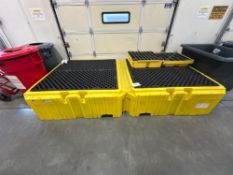 Spill Bin with Chemical Drain