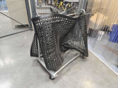 Cart for Drying Floor Mats