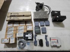 Box Of Miscellaneous Electronic Equipment