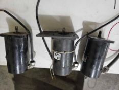 (3) Bodine Electric Motors