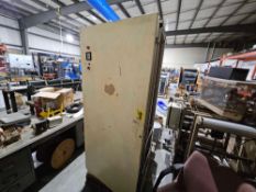 Pallet of Motors, transformer, and control cabinet