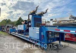 1999 Dorsey T/A Power Pack Lowboy Trailer