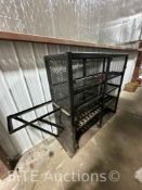 Metal Shelving Unit