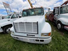 1998 International 4700 S/A Flatbed Truck w/ Drilling Unit