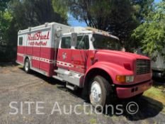 1991 International 4900 S/A Service Truck