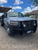 2012 GMC Sierra 3500HD Extended Cab Flatbed Truck