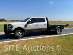 2017 Ford F350 SD King Ranch Crew Cab Flatbed Truck