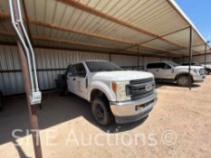 2017 Ford F350 XL Crew Cab Flatbed Truck