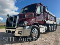 2015 Freightliner Cascadia Quad/A Dump Truck