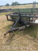 2014 Tiger T/A Flatbed Trailer