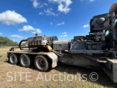 Trailer Mounted ST9 Gas & Oil 4in. Triplex Pump