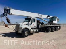 2018 Peterbilt 357 Quad/A Crane Truck w/ Manitex TC500 Crane