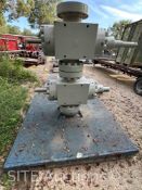 Qty of 2 7-1/16 10K Manual Gate Valves w/ Platform