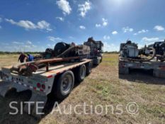 Trailer Mounted ST9 Gas & Oil 4in. Triplex Pump