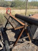 Wireline Tool Work Dolly Horse on Wheels