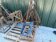 Pallet of Make-Up Stands