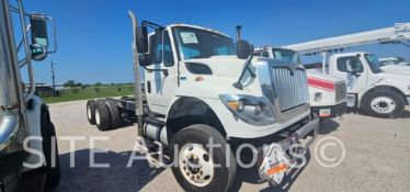 2013 International 7500 T/A Cab & Chassis Truck