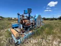 Ajax YK11DEAT 10-1/2x 11 Compressor, Premier Force Feed Lubricator Gas Compressor for Gas Well