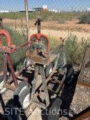 Wireline Tool Work Dolly Horse on Wheels