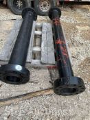 Qty of 2 7-1/16 5K Spacer Spools