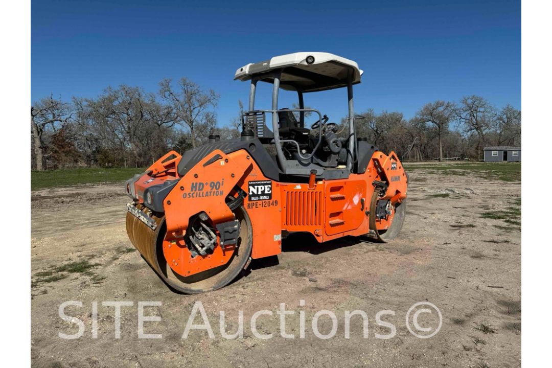 2014 Hamm HD+ 90i Double Drum Roller - Image 9 of 36
