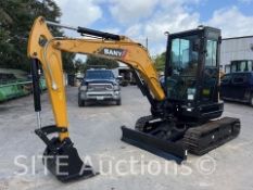 2024 Sany SY35U Mini Excavator