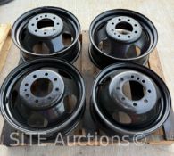 Qty of 4 Trailer Wheels