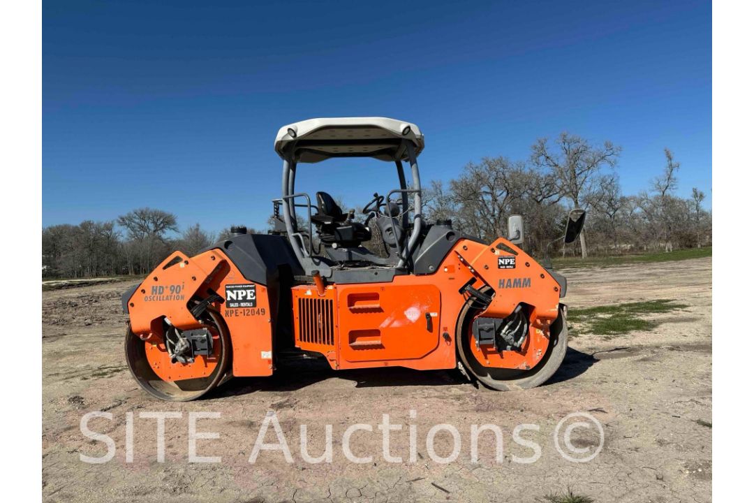 2014 Hamm HD+ 90i Double Drum Roller - Image 3 of 36