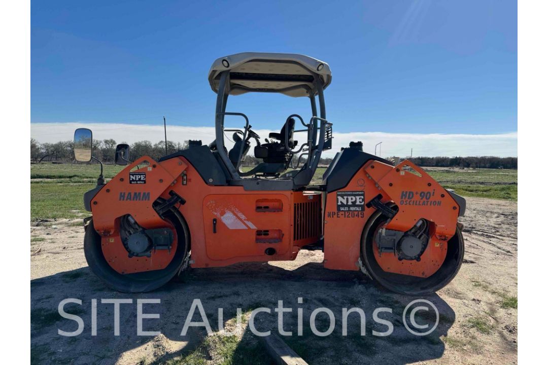 2014 Hamm HD+ 90i Double Drum Roller - Image 7 of 36