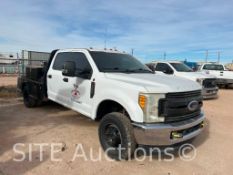 2017 Ford F350SD Crew Cab Flatbed Truck