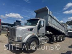 2015 Peterbilt 567 Quad/A Dump Truck