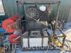 15K Air Operated Test Pump w/ Compressor